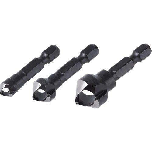 KYAOAYO-4375000-3 Fraisoirs À Noyer Pour Tête De Vis - Diamètre 8 12 16 Mm - Acier Ws