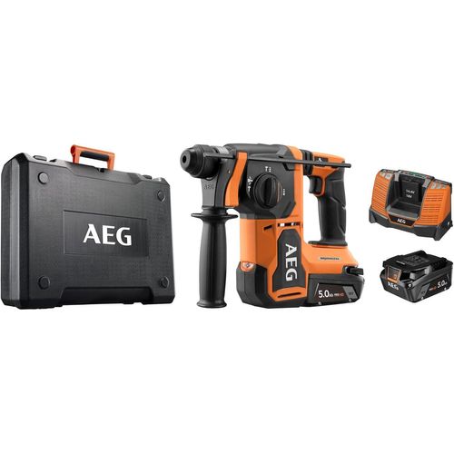 KYAOAYO-Perforateur Burineur Sds+ 18V Brushless, 2,5 Joules Epta, 1500 Tr/Min, 5000 Cps/Min, Capacité De Perçage 26 Mm Dans Le Béton, 2 Batt. Pro Lithium 5,0 Ah Hd, Chargeur, En Coffret.