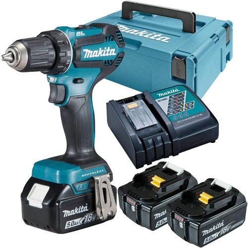 KYAOAYO-Perceuse Visseuse 18V Lxt (3X5,0 Ah) En Makpac - Ddf485Rtj3