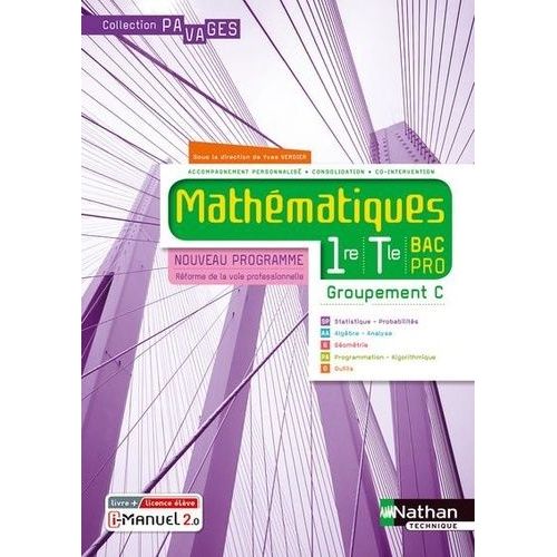 Mathématiques 1re Tle Bac Pro Groupement C Pavages