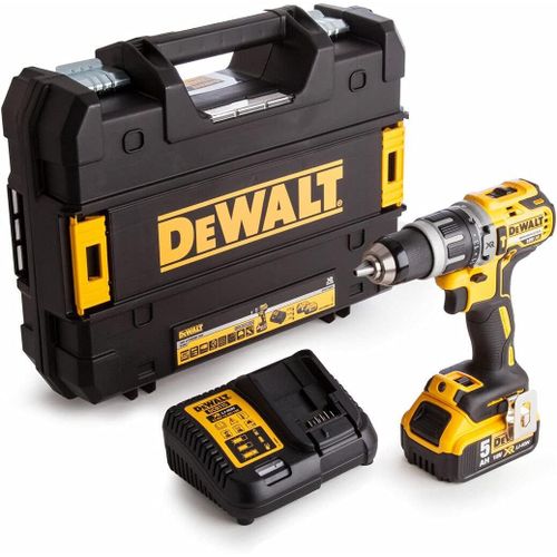 KYAOAYO-Perceuse Visseuse À Percussion Dcd796P1 18 V Xr Brushless (1 X 5,0 Ah)
