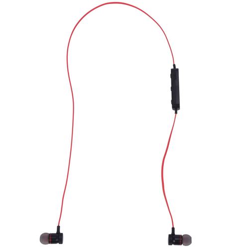 M90 Sans Fil Bluetooth Casque Musique Audio Sport Intra-Auriculaire Annulation Du Bruit Ecouteurs Micro-Usb Port Pour Telephone Fitness Courir(Rouge)