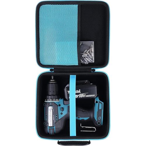 KYAOAYO-Dur Cas Étui De Voyage Housse Pour Makita Ddf482Z / Ddf485Z Perceuse À Percussion Sans Fil Lxt 18 V Li-Ion Boîtier Nu