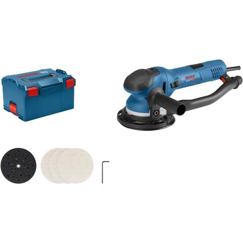 KYAOAYO-Ponceuse Excentrique Get 75-150 (750W, Ø Du Plateau De Ponçage 150 Mm, Coffret L-Boxx)