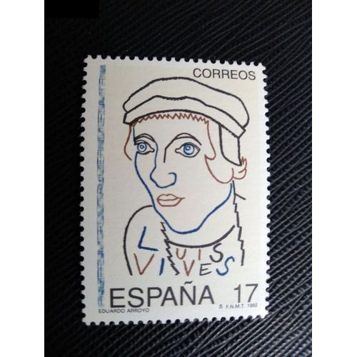 Timbre Espagne Yt 2820 Juan Luis Vives 1992 ( 10612 )