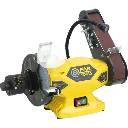 KYAOAYO-110245 Touret À Meuler 400 W Diamètre 150 Mm Jaune