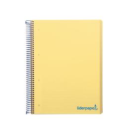 LIDERPAPEL Cahier spirale A6 Micro Wonder 240 pages 90g 5x5mm 4