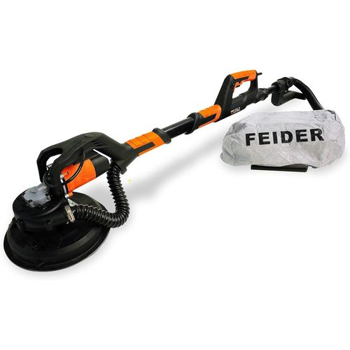 KYAOAYO-Ponceuse Girafe 750 W Tube Télescopique 180 Cm, Tête Pivotante, Système D'Aspiration Intégrée, Variateur De Vitesse 7 Positions, Livrée Avec Sac Et 6 Abrasifs ¿ Fpgauto