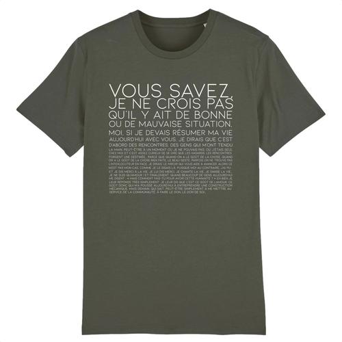 T Shirt Citation Otis "Vous Savez..." - Pour Homme - Confectionné En France - Coton 100% Bio - Cadeau Anniversaire Film Et Série Humour Original Rigolo