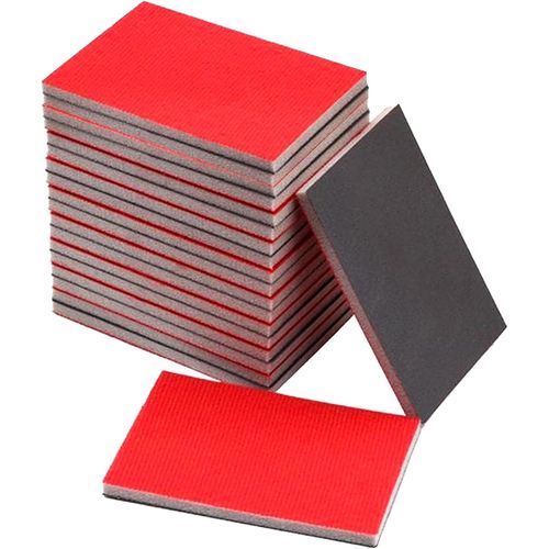 KYAOAYO-20 Éponges À Poncer, Éponges De Ponçage Fines, Blocs De Ponçage Souples Et Flexibles Pour Sec Et Humide, Papier De Verre 240-4000 Pour Bois, Métal, Réparation De Carrosserie Automobile