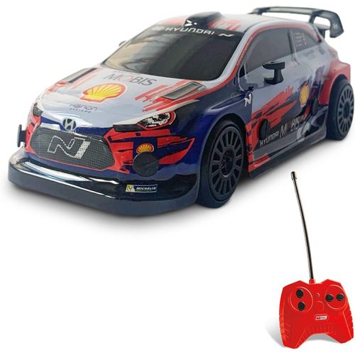 KYAOAYO-Motors 63669 Hyundai I 20 Wrc Modèle En Échelle 1 : 28, Jusqu'À 8 Km/H De Vitesse, Jouet Pour Enfants