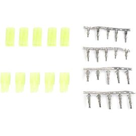 Kyaoayo-Mini Plug Mâle Femelle Connecteur, 5 Paire Mâle Femelle Mini Plug Non Filaire Connecteur Airsoft Rc Nimh Vert-Keenso
