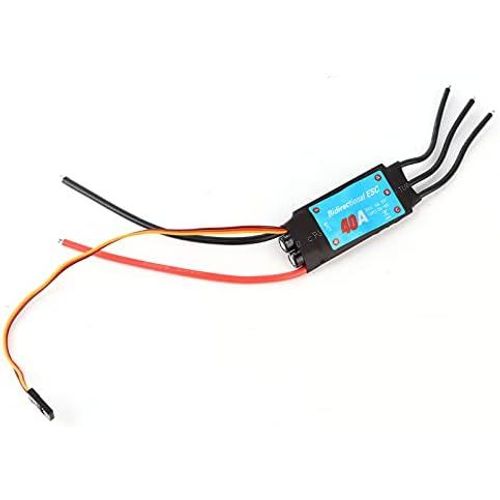KYAOAYO-Contrôleur De Vitesse Électronique Esc Sans Balais Rc Contrôle Pour Bateau Rc, Navires, Accessoires D'Hélices Sous-Marines(40A)