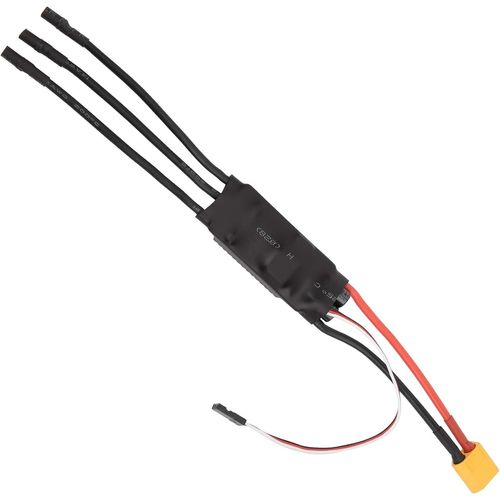 Kyaoayo-Rc Esc, Contrôleur De Vitesse Esc Sans Balais 50a Sortie Bec 5v/3a Pour Accessoire D'avions En Mousse De Drone Rc-Sanag