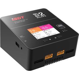 Kyaoayo-D2mk2 Chargeur Intelligent Lipo Pour Batterie Intelligente 1-6s Li-Ion Life Nicd Nimh Lihv Pb Batterie Intelligente Ac 2 X 200 W Double Mode De Sortie-Isdt