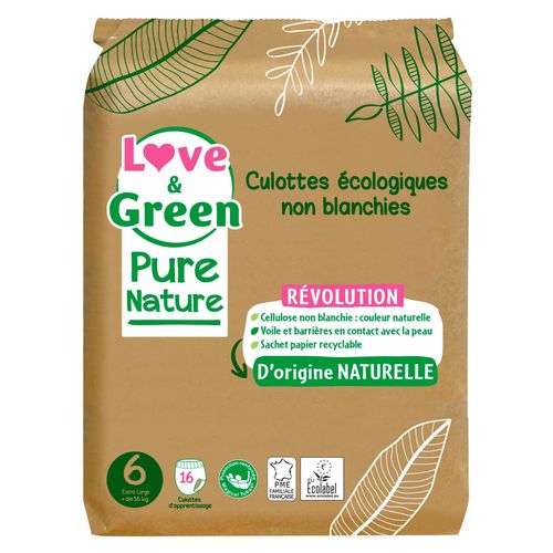 Pure Nature Culottes Écologique T6 De Love & Green