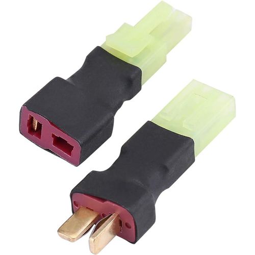Kyaoayo-T Prise Mâle À Mini Femelle, Ensemble Prises Sans Fil Femelle Vers Adaptateur De Connecteur Mâle Modèle De Déformation Pour Accessoire Rc Sur Chargeur Parfait Les Applications Haute Puissance-Sanag