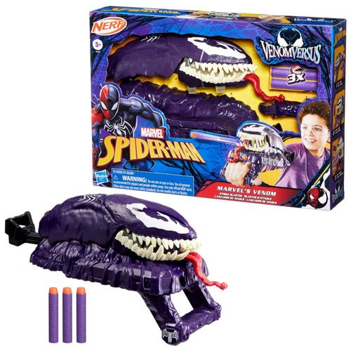 Spiderman Marvel Spider-Man VenomVersus Blaster d'attaque Marvels Venom