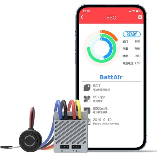 Kyaoayo-Esc 90 Smart Rc Contrôleur De Vitesse Électronique Wp 1080 90/180 A Moteur Brossé-Isdt