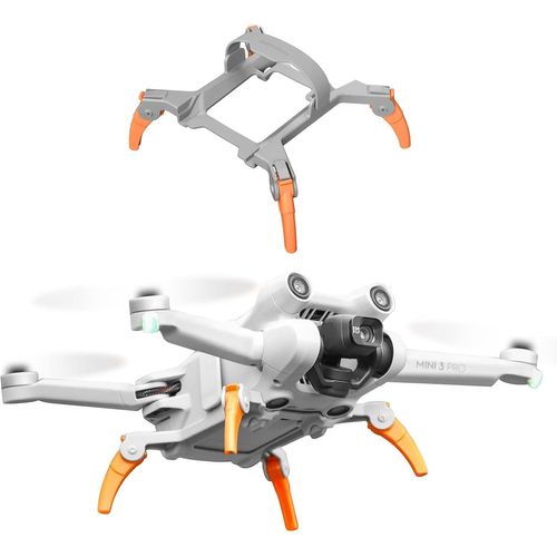 Kyaoayo-Mini 3 Pro Chassis D'atterris , Accessoires De Pieds D'atterris Étendus Pour Dji (Orange)-Zjrxm
