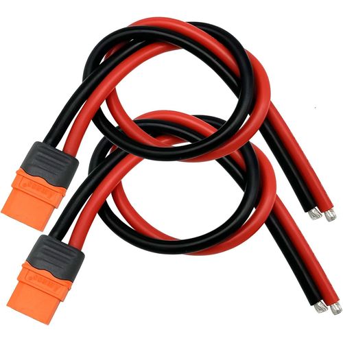 Kyaoayo-Amass Xt60i Câble Femelle Pigtail Connecteur De Batterie Avec Câble 12awg 30 Cm Pour Batterie Rc Lipo Fpv Racing Aircraft Drone-Sanag