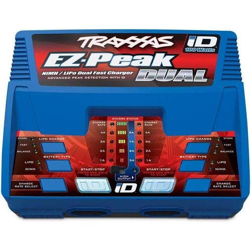 Kyaoayo-Ez-Peak Plus Double Chargeur De Modélisme 8 A Lipo, Nimh Minus-D A-U Avec Arrêt De Batterie-Traxxas