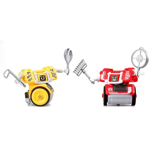 KYAOAYO-Ycoo Pack 2 Robots Street Kombat Télécommandé À Contrôle Gestuel 14Cm - Il Avance Et Frappe Son Adversaire - Capteurs De Mouvements - Dès 5 Ans