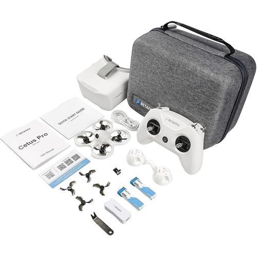 Kyaoayo-Kit De Drone Cetus Pro Fpv Rtf Avec Maintien D'altitude Autoprotection Atterris D'urgence 3 Modes De Vol Fonction Tortue Drone Prêt À Voler Pour Débutants Adolescents, Télécommande-Betafpv