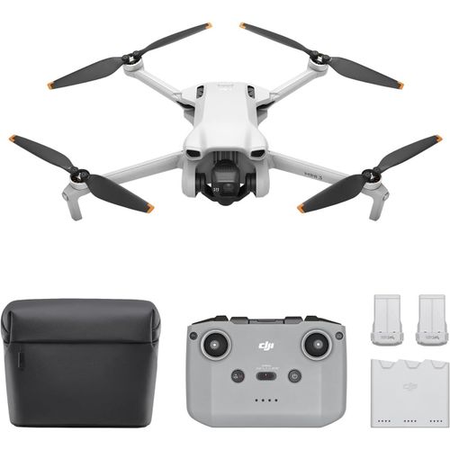Kyaoayo-Bundle Mini 3 Fly More ¿ Mini Drone Caméra Léger Et Pliable Avec Vidéo 4k Hdr, Temps De Vol De 38 Minutes, Prise Verticale Réelle Et Fonctions Intelligentes, Télécommande-Dji