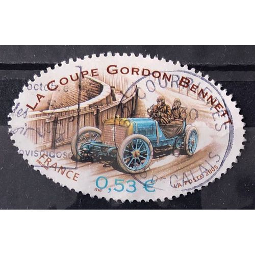 Sport Automobile - Gordon Bennett - Voiture Richard Brasier Et Palissade 0,53 Euros (Joli N° 3796) Obl - France Année 2005 - Brn83 - N33734