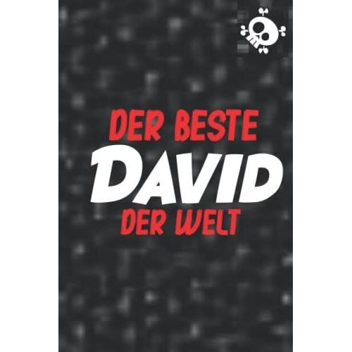 Der Beste David Der Welt: Liniertes Notizbuch David | Als Geschenk Oder Für Dich