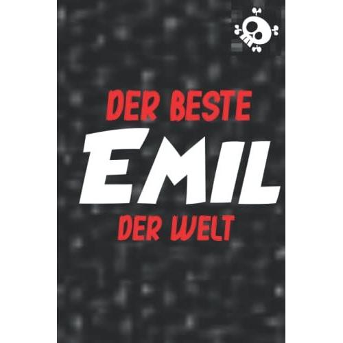 Der Beste Emil Der Welt: Liniertes Notizbuch Emil | Als Geschenk Oder Für Dich