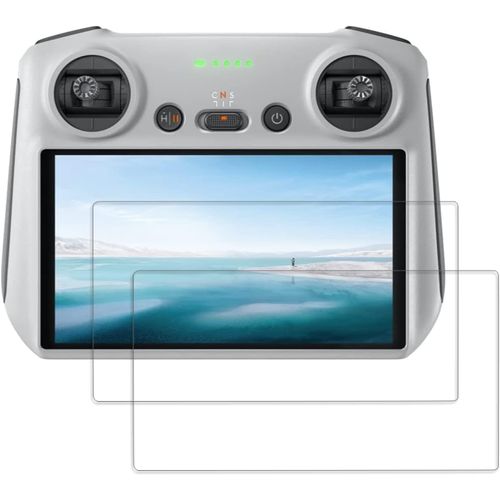 Kyaoayo-Mini 3 Pro Rc Protecteur D'écran, Film De Protection D'écran En Verre Trempé Anti-Rayures Dureté 9h Pour Contrôleur Dji Rc Mini 3 Pro Rc (5,5 Pouces) - Lot De 2-Rtinle