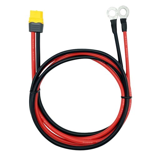 Kyaoayo-Câble De Terminal Xt60 Vers Joint Torique, Xt60h Femelle Vers Joint Torique - Câble De Connecteur 12 Awg Rc Esc - Alimentation Latérale Pour Batterie Rc Lipo Fpv Racing Drone (1 M)
