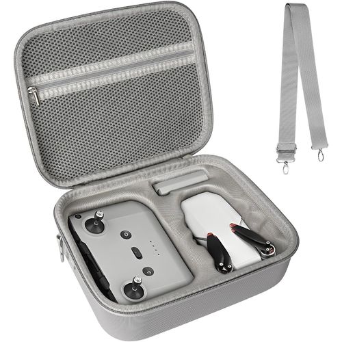 Kyaoayo-Mavic Mini 2 Étui De Transport, Dji Mini 2 Sac De Rangement Portable Coque Rigide Pour Dji Mavic Mini 2 Accessoires Pour Drone, Gris-Suprbird