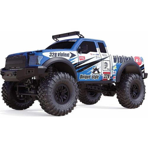 Kyaoayo-Crawler Dirt Climbing Pickup Race Brushed 1:10 Voiture Électrique 4wd Rtr Incl. Batterie Et Chargeur-Amewi