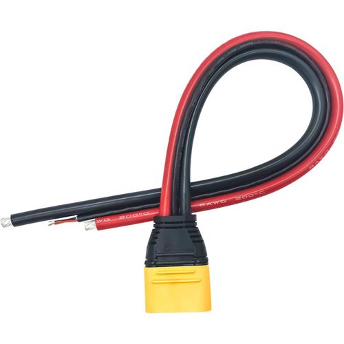 Kyaoayo-As150u 70a Câble Adaptateur De Résistance En Cuivre Mâle/Femelle Pour Drone De Course Rc Modèle Fpv Modèle Câble De Batterie De Rechange (As150u Mâle)-Sanag