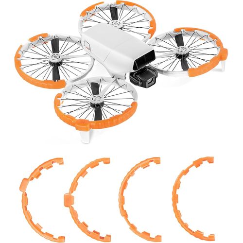 Kyaoayo-Protection D'hélice Pour Dji Flip Drone Accessoires¿Prop Frames Collision Protection Ring Pour Dji Flip(Fluorescent Orange¿-Startrc Photo