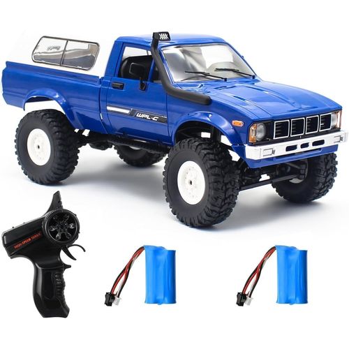 Kyaoayo-Voitures Télécommandées, Pickup Truck Télécommandé Avec Lumière Et Étanche, Voiture Rc Pour Enfants Et Adultes.
