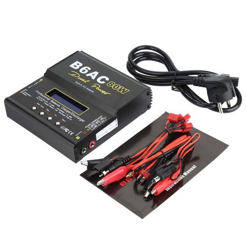 Kyaoayo-Chargeur D'équilibre De Batterie Numérique Lcd 80w 1 6 Cellules Déchargeur De Batterie Lipo Pour Batterie Li Ion Li Po Nicd Ni Mh Rc-Oumefar