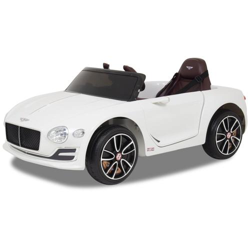 Bentley Continental Voiture Électrique Enfant,1 Jusqu'a 6 Ans, 12v Moteur, Soft Start, Télécommande, Lumieres, Usb, Mp3, Blanc