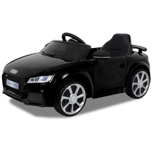 Audi Tt Rs Voiture Électrique Enfant,6 Mois Jusqu'a 6 Ans, 12v Moteur, Lumieres Led, Avec Télécommande, Soft Start, Noir