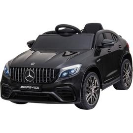 HOMCOM Voiture véhicule électrique enfant 6 V 7 Km/h max. télécommande  effets sonores + lumineux Mercedes GLA AMG blanc pas cher 