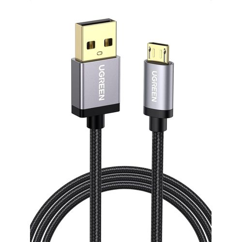 Kalanka-Usb Micro Usb Cable Fast Charge 18w 3a Nylon Braided Charger Cable Compatible With Controller Ps 4 Ps4 Pro Ps4 Slim Xbox One Xbox One S (2m)