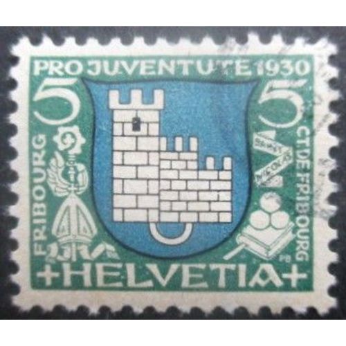 Suisse N°246 Armoirie Oblitéré