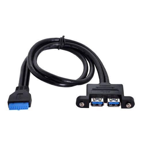 Kalanka-Chenyang Dual Port Usb 3.0 Panel Type Motherboard 20p Cable 50cm