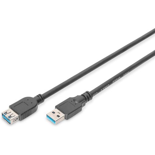 KALANKA-USB 3.2 Gen1 extension cable - 1.8 m USB A (male) to USB A (female) - 5 Gbps - connection cable - black