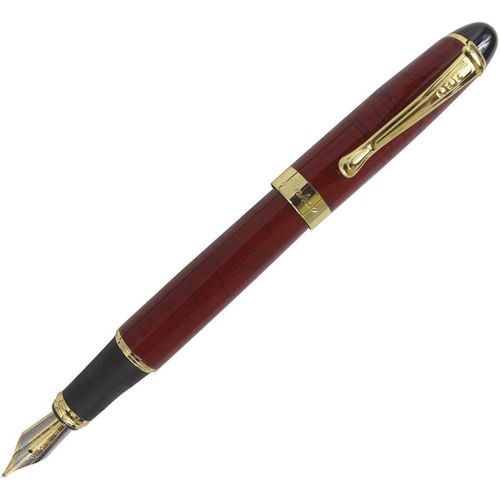 Ershi-Stylo À Plume De Style Classique En Or - Herbes Rouges[474]