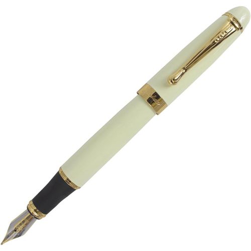 Ershi-Stylo À Plume De Style Classique En Or - Blanc[476]