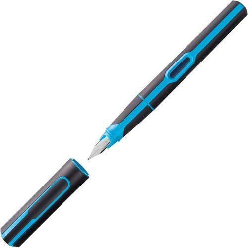 Ershi-801263 Stylo Plume Style Fluo Plume M Bleu Néon[215]